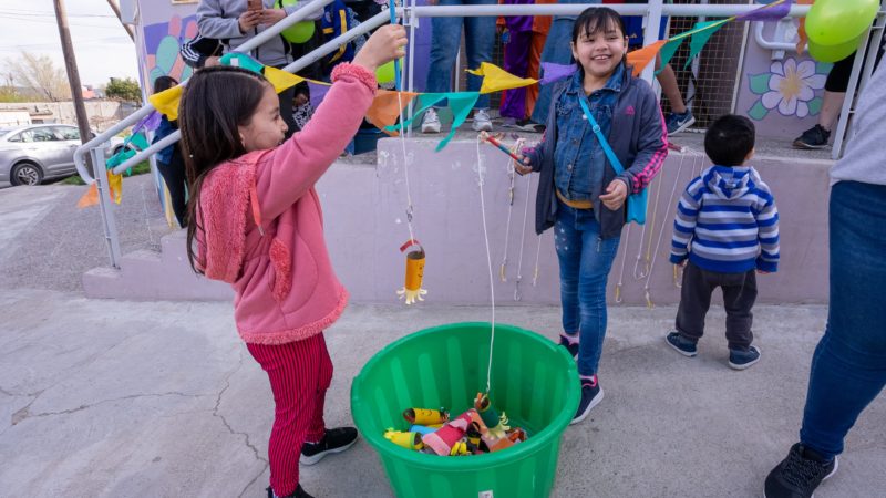 La Secretaría de Desarrollo Humano y Familia participó de una jornada recreativa en el barrio Jorge Newbery