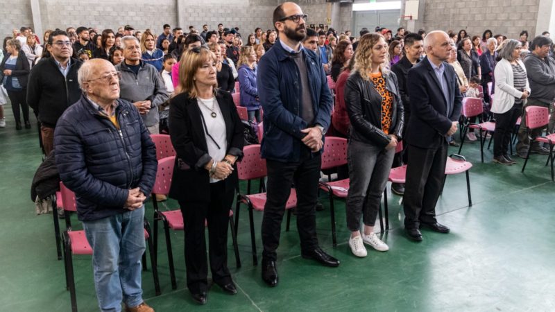 La Secretaría de Desarrollo Humano y Familia acompañó la misa en memoria del Padre Corti