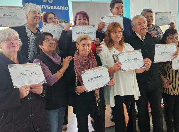 Se realizó el cierre de los talleres de Radio Locución para adultos mayores