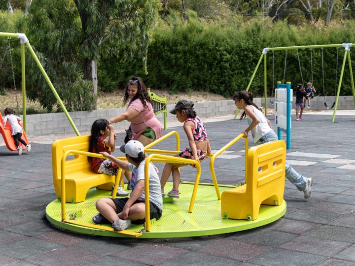 Se llevó a cabo el cierre anual del CPB Los Grillitos y la Juegoteca del CPB Don Bosco en el Parque Saavedra