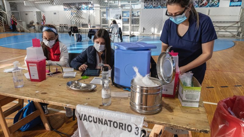 El Municipio vacunó más de 800 personas durante los feriados