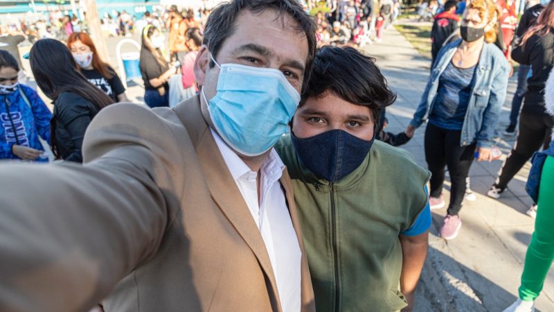 Comodoro festejó el Día del Estudiante con una masiva jornada recreativa en la Costanera