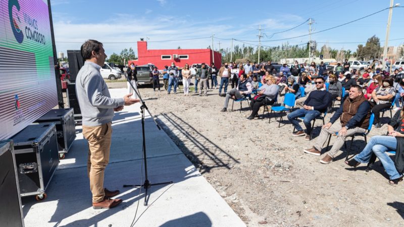 Luque presentó el proyecto que impulsará una feria, almacén de granel y espacio recreativo en Kilómetro 17