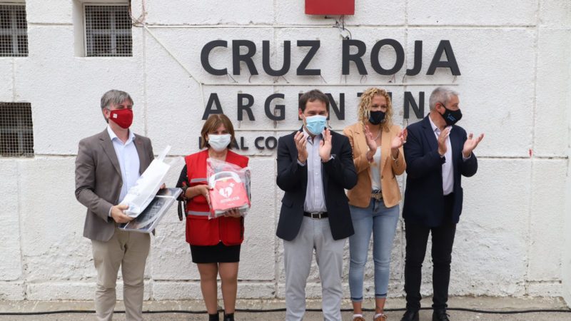 El intendente participó del 77° aniversario de la Cruz Roja