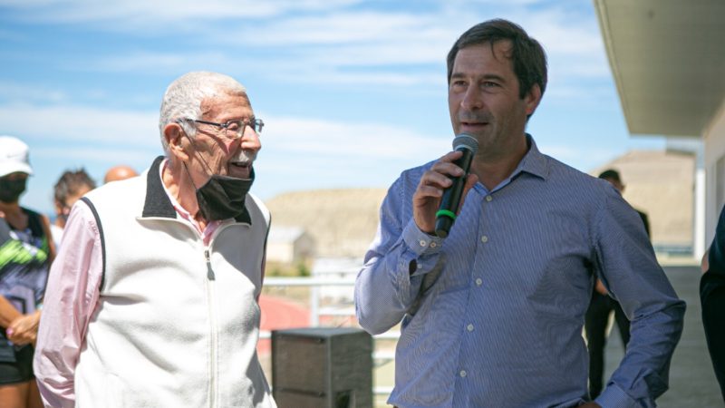 Se inauguraron las obras complementarias de la pista de atletismo