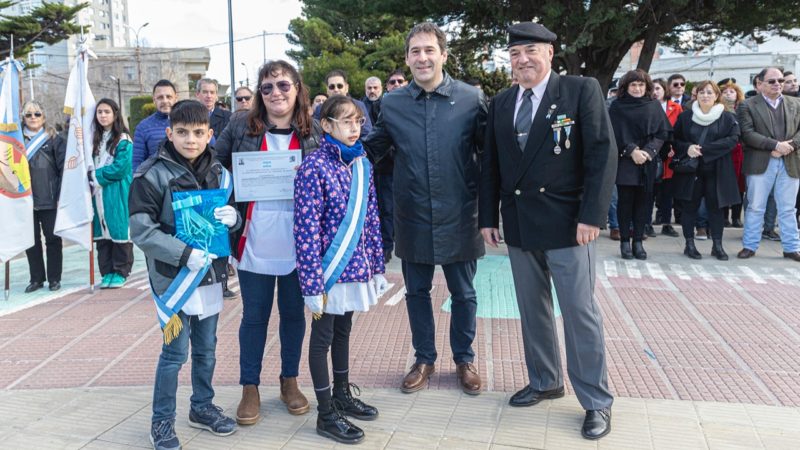 La Municipalidad acompañó el acto por el 172° aniversario del paso a la inmortalidad del General José de San Martín