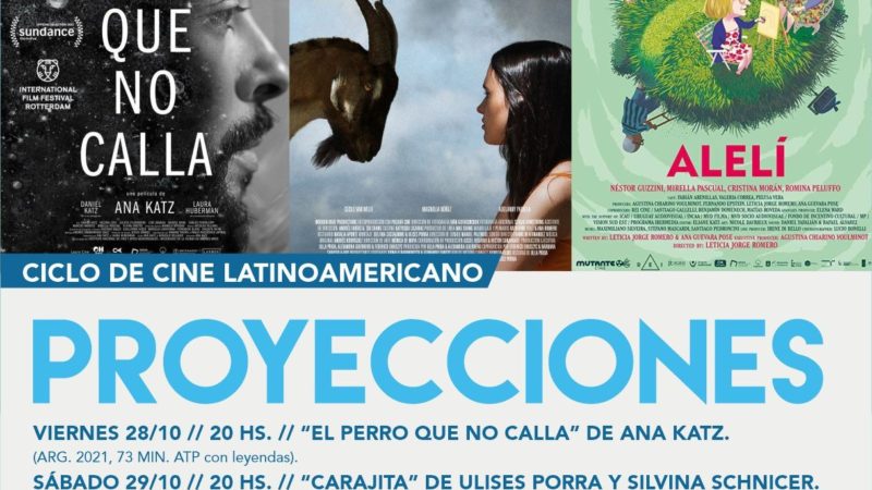 La Municipalidad concretará un Ciclo de Cine Latinoamericano durante el fin de semana