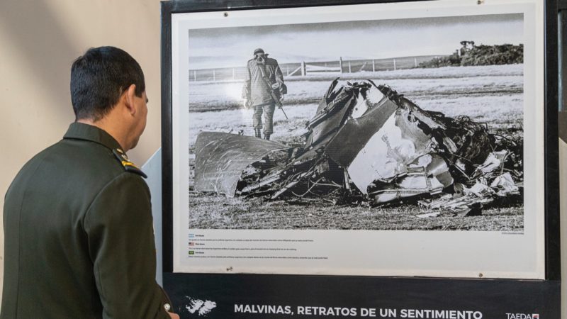 Se concretó la apertura de la muestra “Malvinas, retrato de un sentimiento”