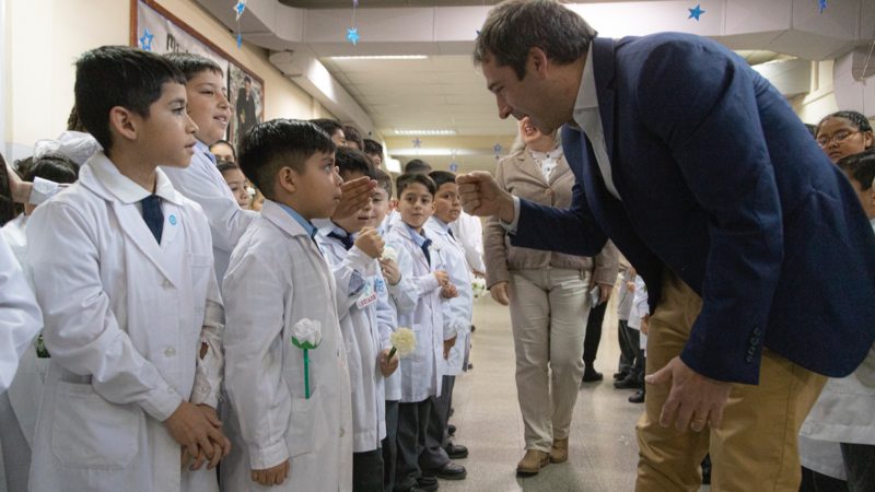 Luque: “Seguimos comprometidos con la educación y lo demostramos con hechos»