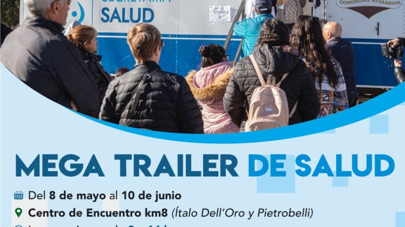 Cronograma del Mega Trailer de Salud de km 8