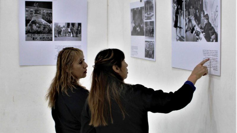 Se encuentra abierta al público la muestra itinerante “Nosotras estábamos ahí, Mujeres en la acción colectiva”