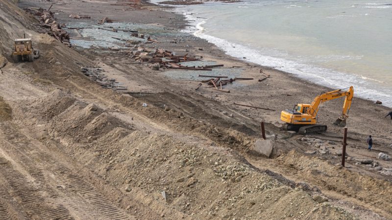 El Municipio avanza fuertemente en los trabajos del Camino Ara San Juan