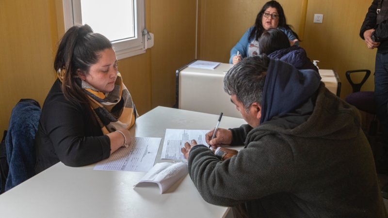 El área de Tierras concluyó la recepción de documentación de los vecinos de Km. 8