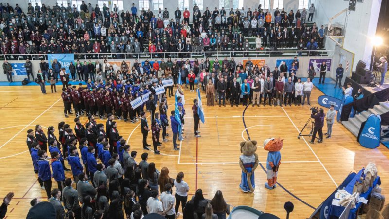 La Municipalidad acompañó la inauguración de los Juegos Regionales Universitarios