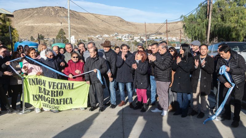 El Municipio continúa inaugurando obras en todo Comodoro