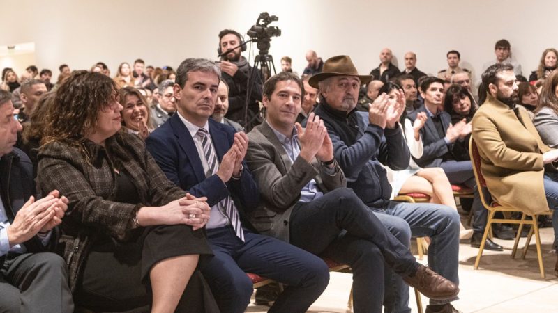 Othar Macharashvili participó del 75° aniversario de la localidad de Rada Tilly