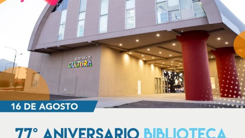 La Biblioteca Pública y Popular del Municipio cumple 77 años