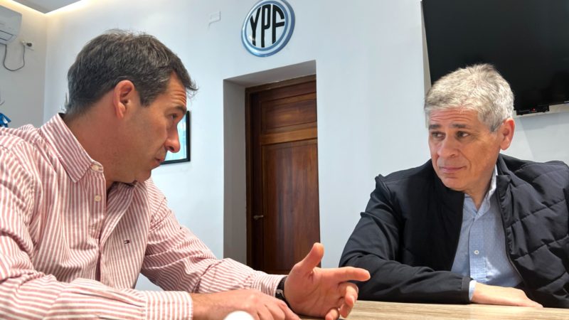 Luque y Pablo González se reunieron para dialogar sobre la necesidad de incentivo a las cuencas maduras y que se trate la Ley de Hidrógeno