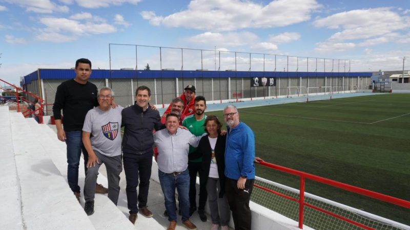 Luque visitó el Club Roca: una de las tantas entidades que contienen a cientos de chicos gracias al crecimiento en infraestructura