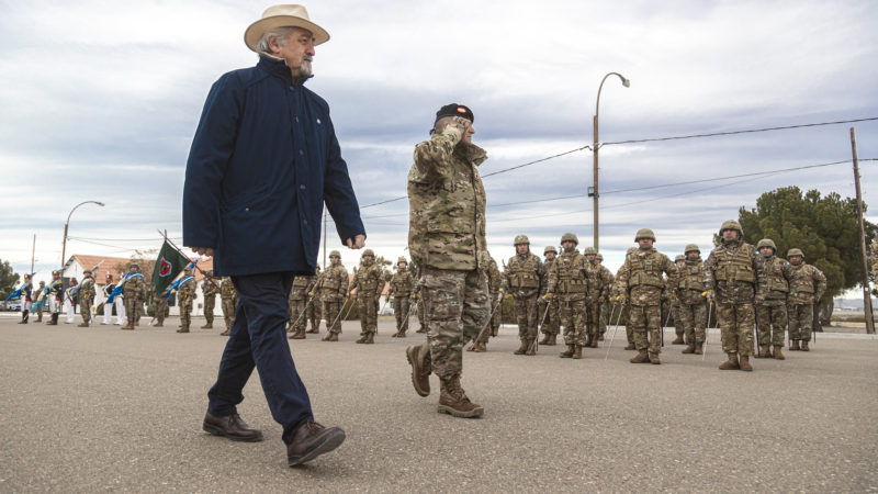 “El Ejército Argentino trabaja permanentemente en conjunto con el Estado Municipal y con los vecinos”