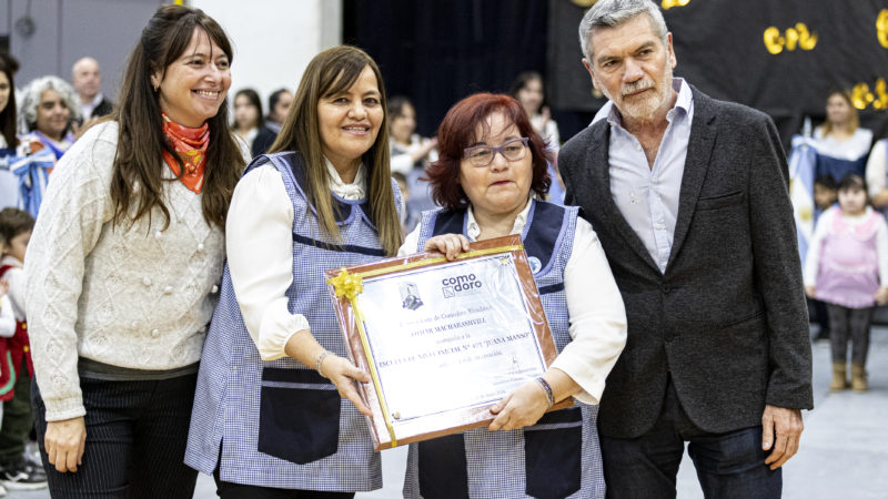 El Jardín “Juana Manso” celebró 75 años educando a los niños de Comodoro