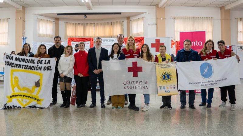 La Cruz Roja encabezó una campaña de donación de sangre en su 144° Aniversario