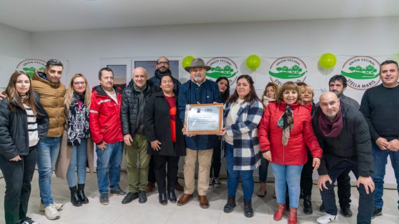 El barrio Stella Maris celebró su 60° aniversario con un emotivo acto