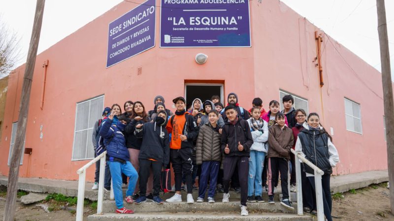 Jóvenes de Patria Grande y La Esquina compartieron una jornada lúdico-deportiva