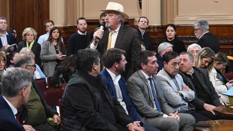 Macharashvili junto a intendentes de la Red Federal presentaron el proyecto de ley Creación del Fondo Federal de Compensaciones para el Transporte Público