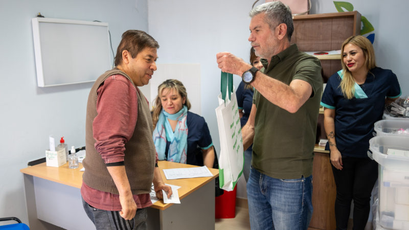 Se concretó una importante jornada de salud y entrega de medicamentos en el marco de la semana de la Lactancia Materna