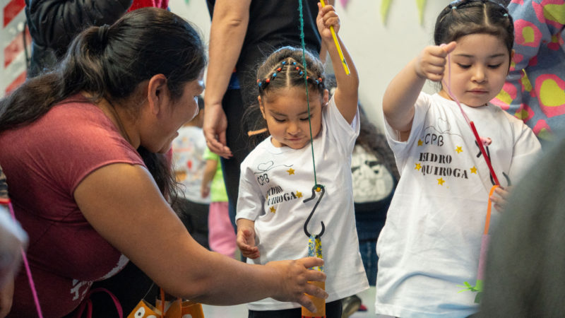 Más de 220 niños de jardines maternales participaron del festejo por el Día de las Infancias