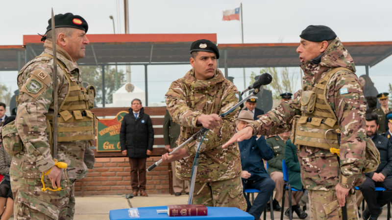 Othar participó del acto de asunción del nuevo Segundo Jefe de la IX Brigada Mecanizada