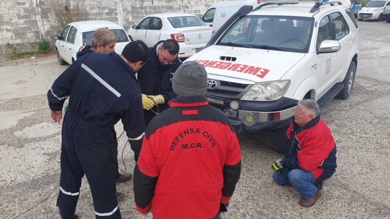 Personal de Defensa Civil se capacitó en manejo de vehículos 4×4