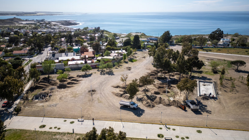 Avanzan los trabajos para ampliar de infraestructura al Parque de la Ciudad