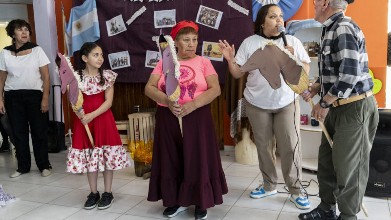 La Red Barrial San Martín celebró el “Día de la Tradición” para fortalecer los lazos comunitarios