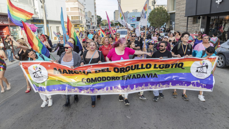 Comodoro celebró con respeto y aceptación la decimosegunda Marcha del Orgullo