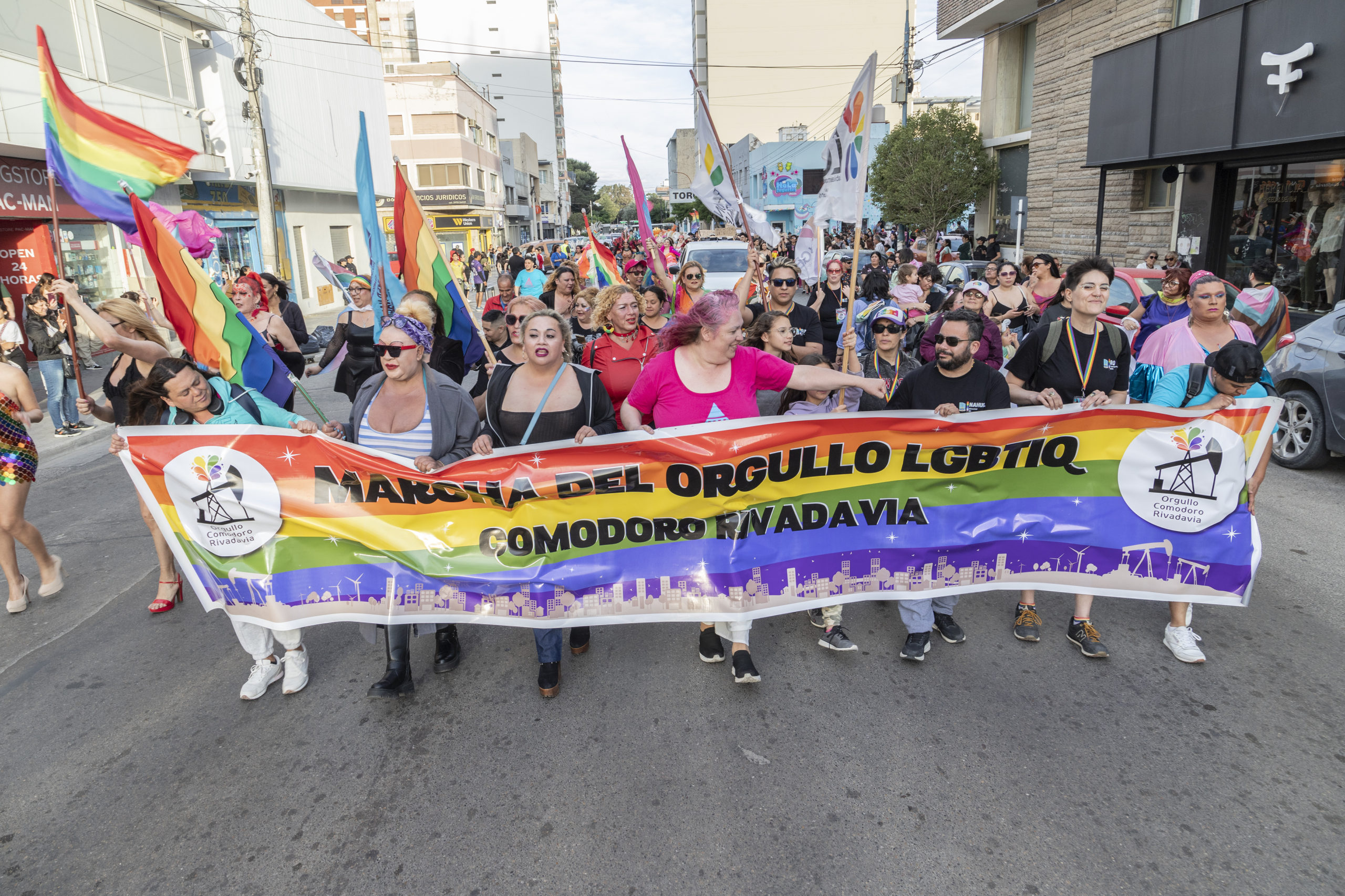 Comodoro celebró con respeto y aceptación la decimosegunda Marcha del Orgullo