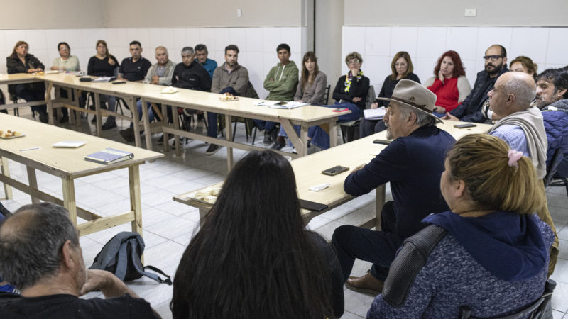 Othar y vecinalistas fortalecen la participación en el Consejo Económico Social