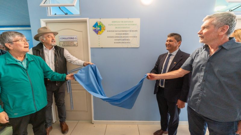 El Municipio acompañó la inauguración del nuevo consultorio médico del Centro de Jubilados y Pensionados del Petróleo