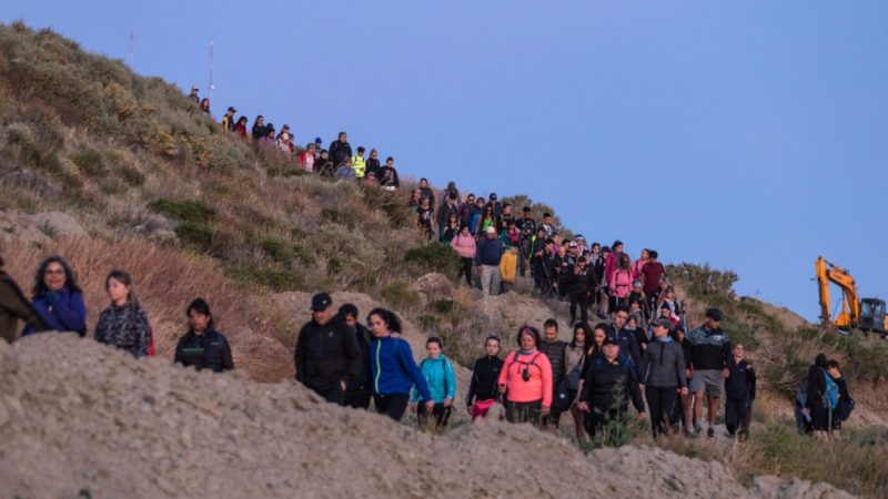 Exitoso Trekking de la Luna organizado entre Comodoro Turismo y Rada Tilly