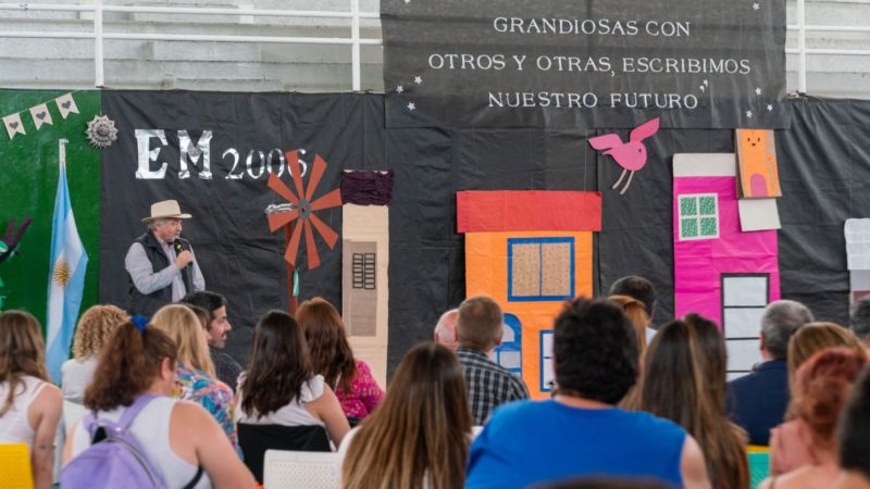 El intendente participó del acto de fin de año de la Escuela Municipal