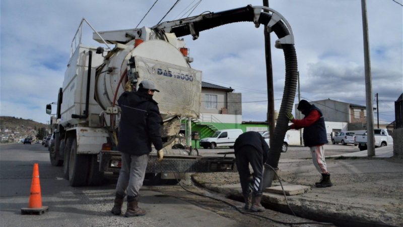 Se realizaron tareas de mantenimiento preventivo por la presencia de lluvias en la ciudad