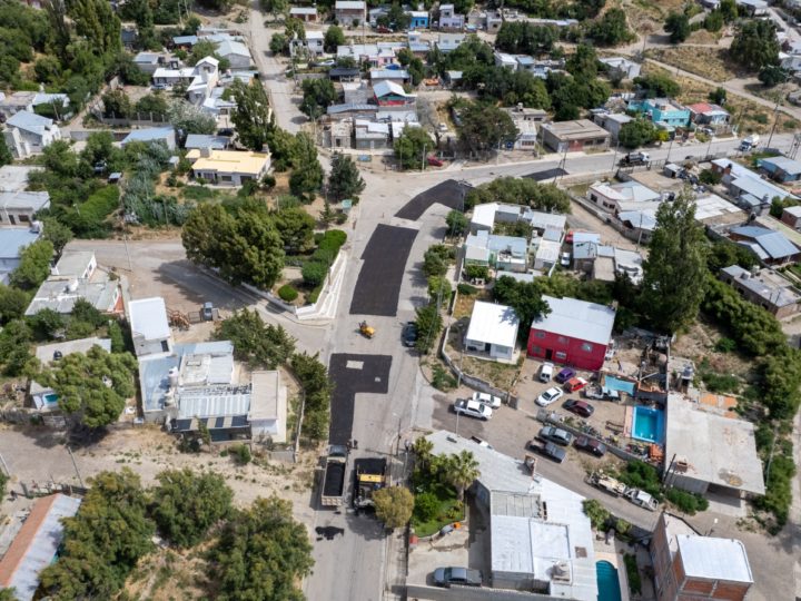 El Municipio avanza con distintas obras de recuperación y ampliación de la trama vial en la ciudad