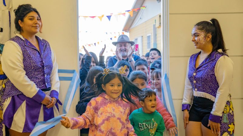 Othar inauguró el SUM de la murga “Soles y Lunas”, un espacio de contención para los jóvenes del Pietrobelli