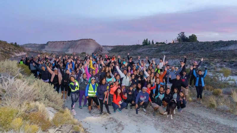 El Trekking de la Luna Llena Aniversario cumplió exitosamente su objetivo solidario