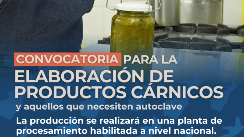 El Municipio lanza convocatoria para emprendimientos gastronómicos de origen animal